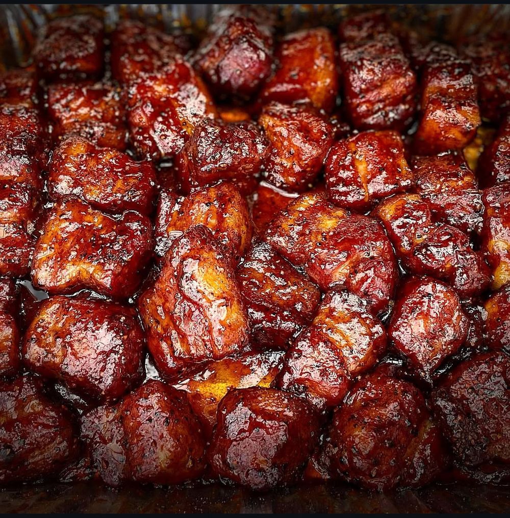 Smoked burnt ends