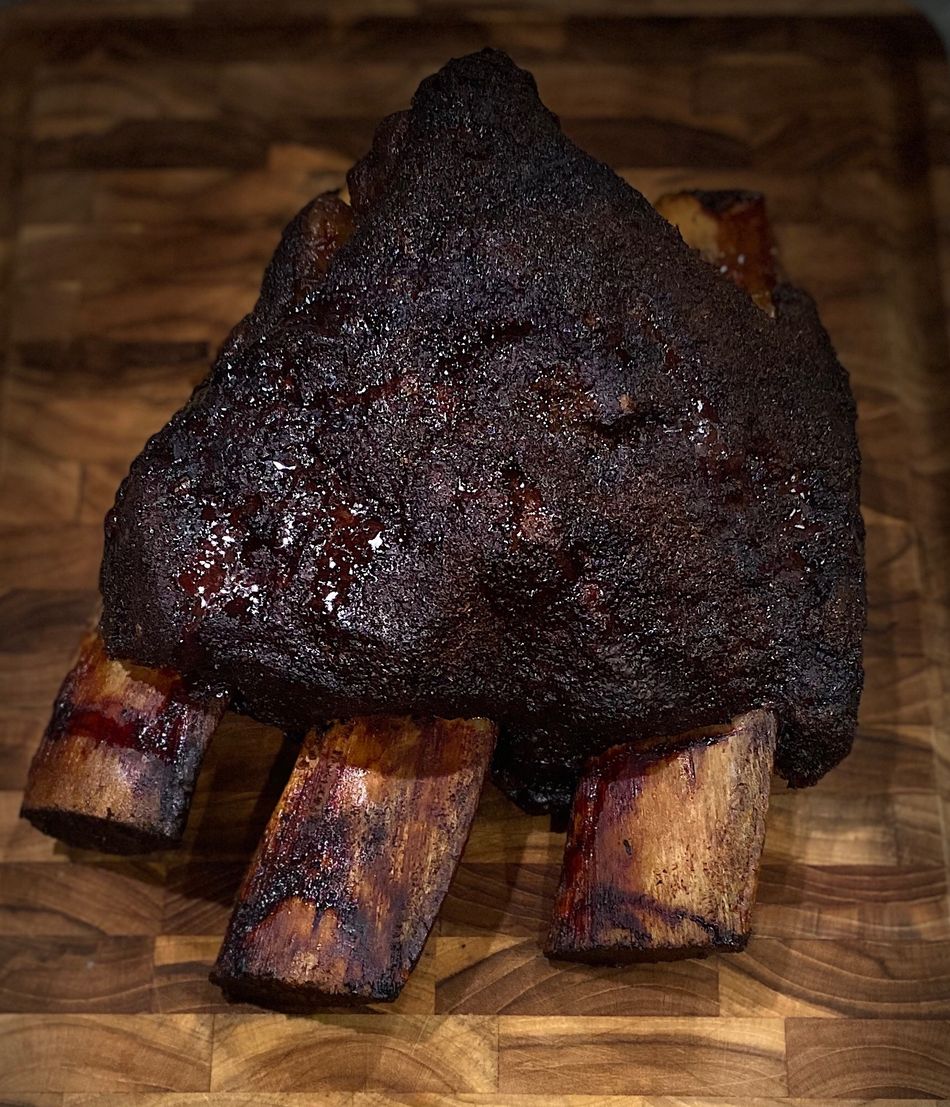 Smoked ribs